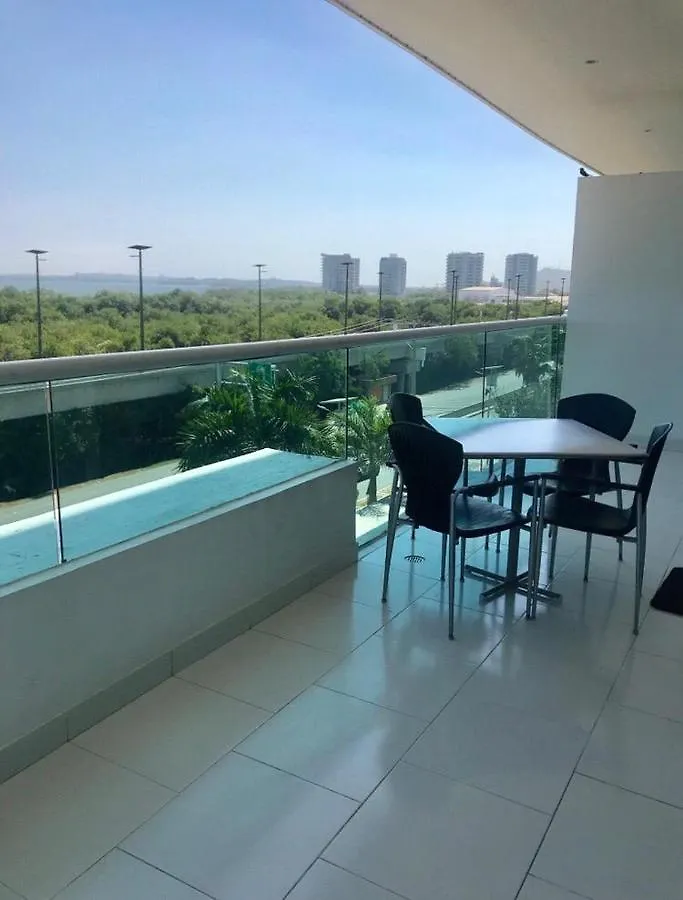 Cartagena Boquilla Morros Playa Apt 1 アパート